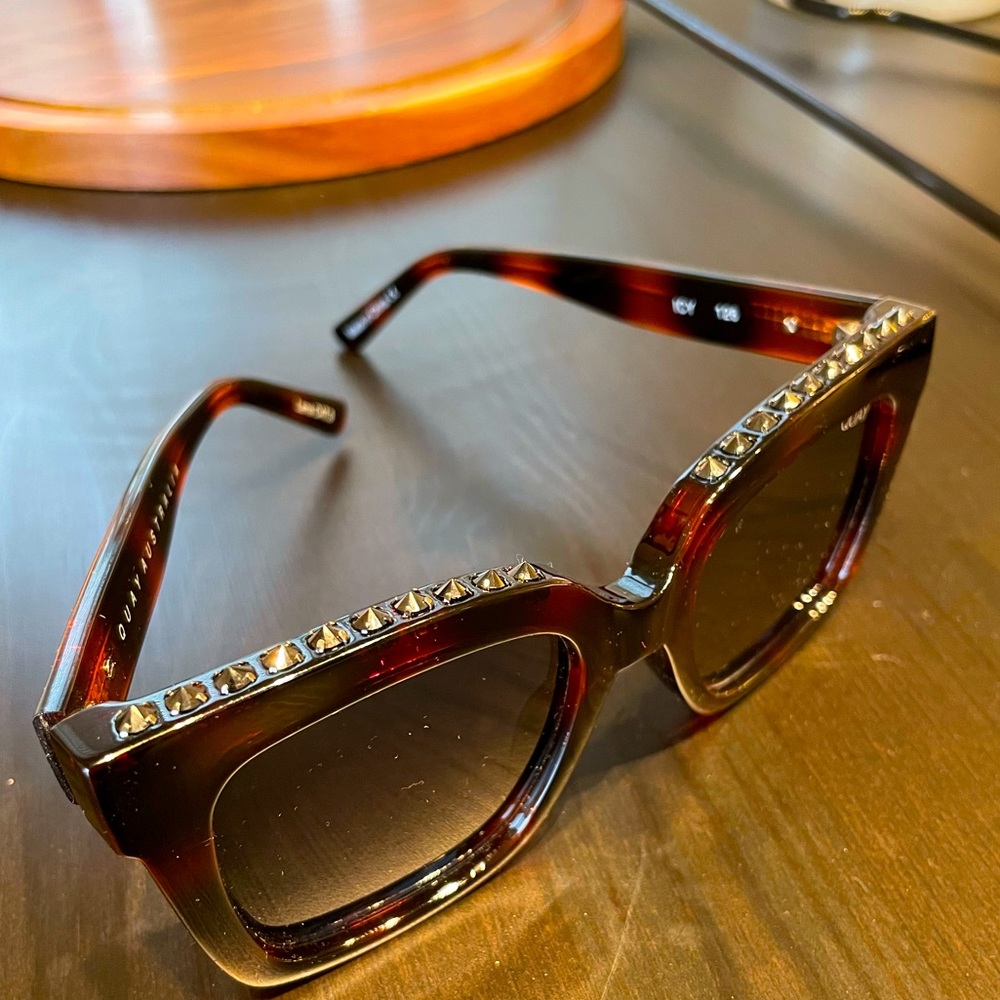 Quay Australia Studded Sunglasses